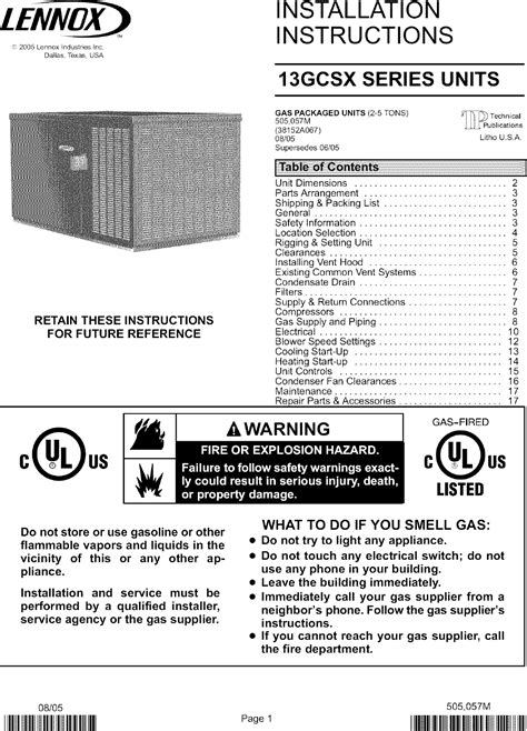 lennox package unit test mode|lennox m1 6 manual.